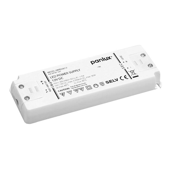 Trasformatore elettrico 30W/230V/12V DC