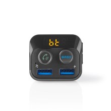 Trasmettitore FM per auto Bluetooth / MP3 / 2xUSB