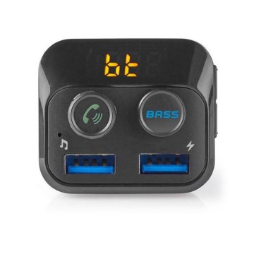 Trasmettitore FM per auto Bluetooth / MP3 / 2xUSB