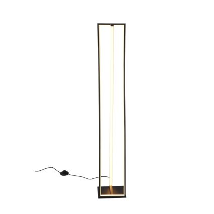 Trio - Lampada da terra dimmerabile EDGE LED/26W/230V 2300/3000/4000K nero/oro