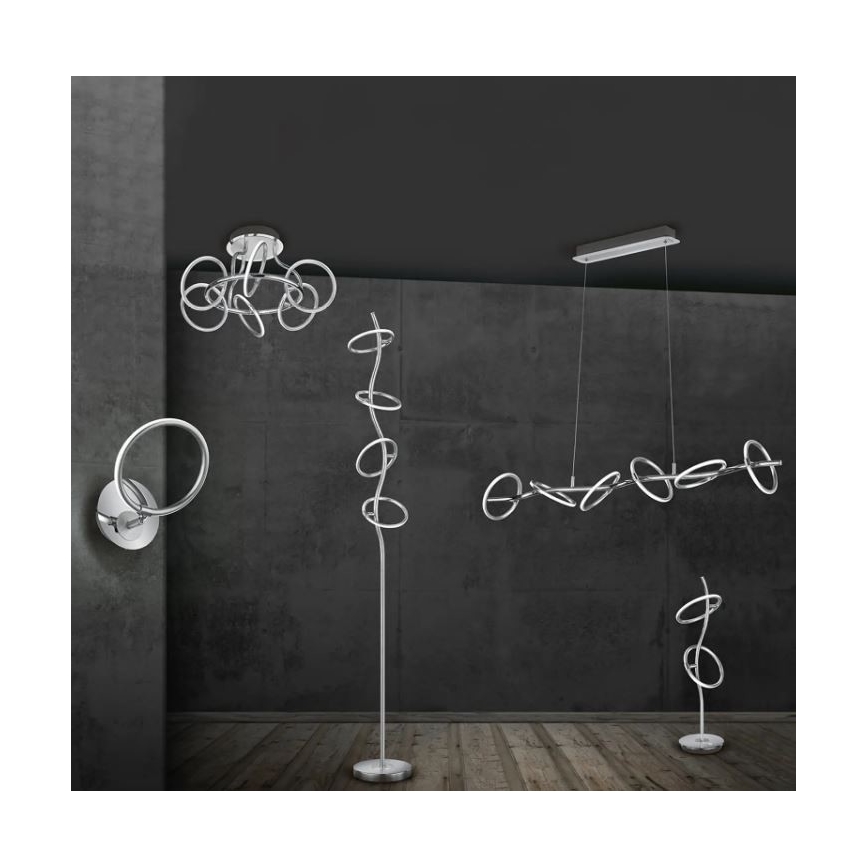Trio - Lampada da terra LED dimmerabile OLYMPUS 4xLED/4,2W/230V