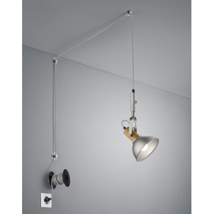 Trio - Lampadario a sospensione con filo DELIA 1xE14/28W/230V