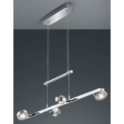 TRIO - Lampadario a sospensione con filo LENTIL 8xLED/2,3W/230V