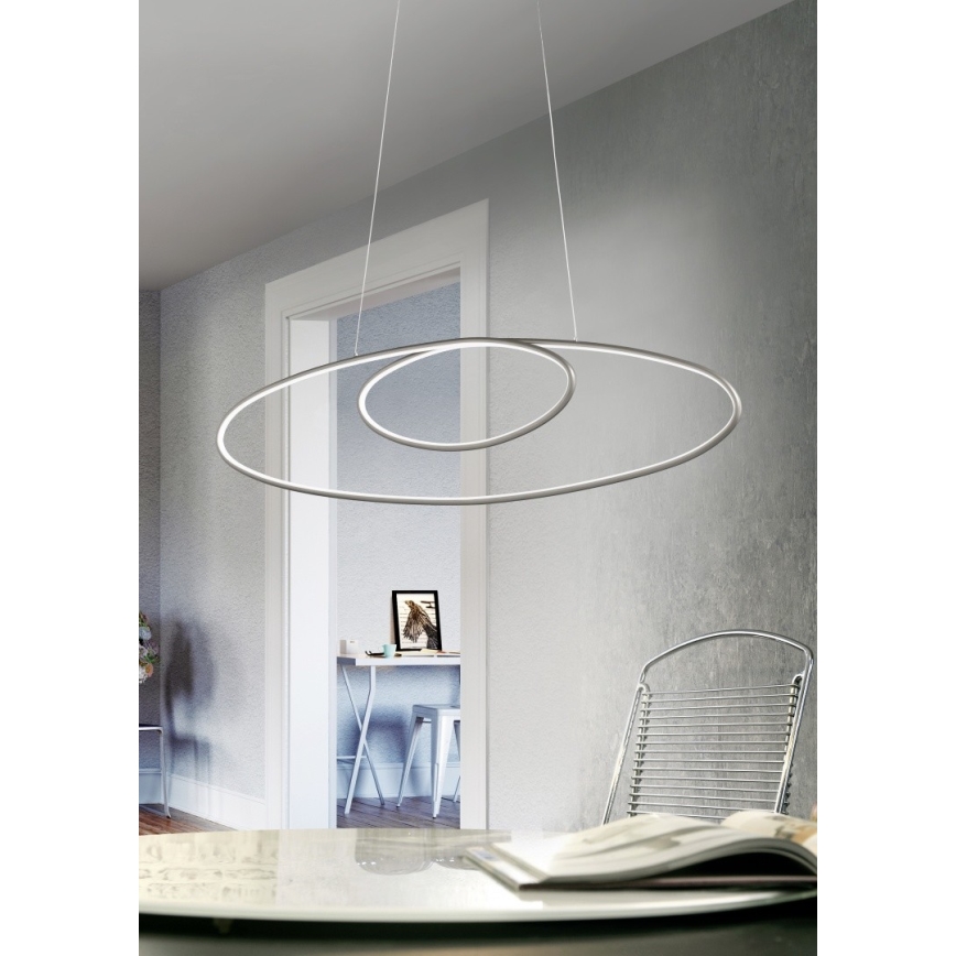 Trio - Lampadario LED dimmerabile su corda AVUS LED/35W/230V