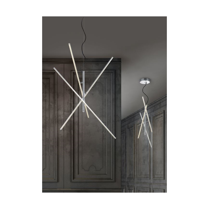 Trio - Lampadario LED Dimmerabile su corda TIRIAC 3xLED/8,5W/230V