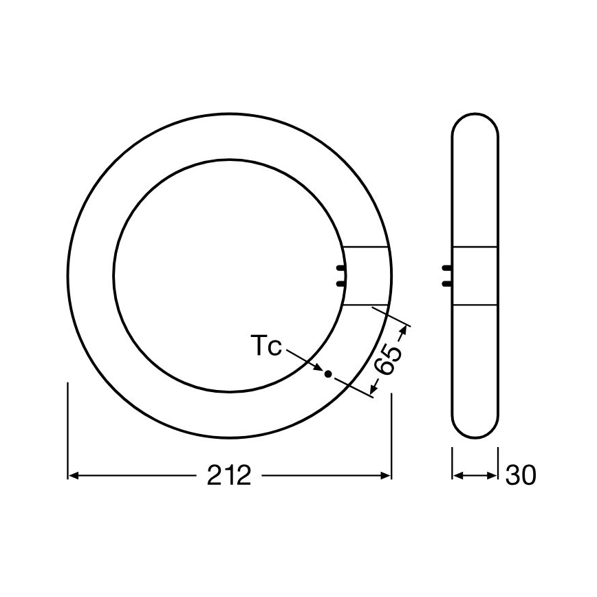 Tubo fluorescente LED G10q/11W/230V 4000K - Osram