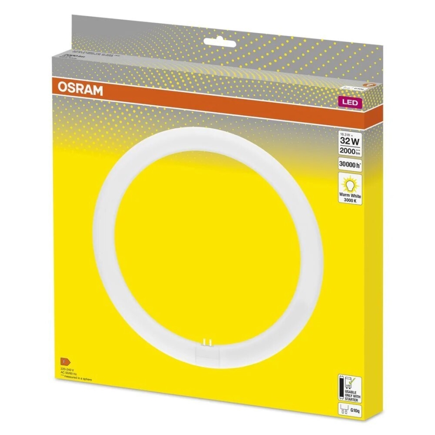 Tubo fluorescente LED G10q/18,3W/230V 3000K - Osram