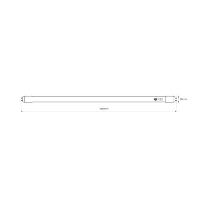 Tubo fluorescente LED G13/18W/230V 4000K
