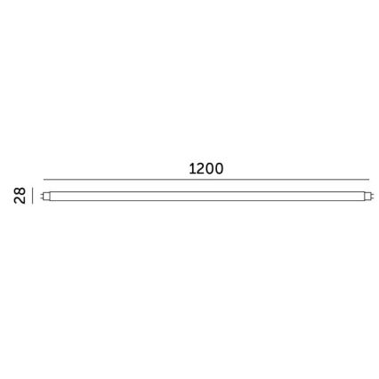 Tubo fluorescente LED T8 G13/18W/230V 4000K 120 cm