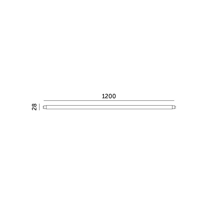 Tubo fluorescente LED T8 G13/18W/230V 6500K 120 cm