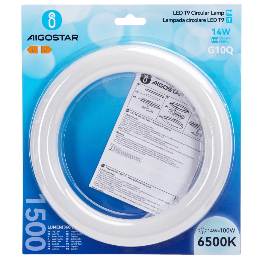 Tubo LED G10q/14W/230V 6500K - Aigostar