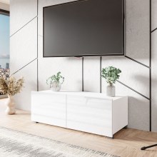 TV tavolo CALABRINI 37x100 cm bianco