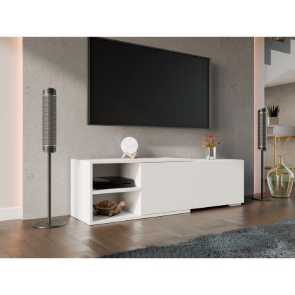 TV tavolo CLIF 40x180 cm bianco