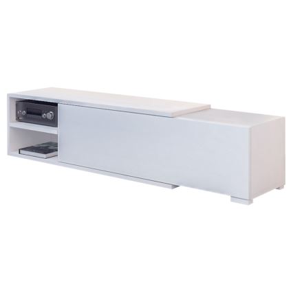 TV tavolo CLIF 40x180 cm bianco