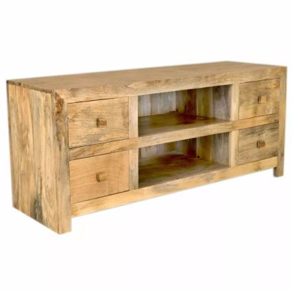 TV tavolo HINA 60x140 cm legno solido/mango