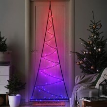 Twinkly - Albero di Natale LED RGB da esterno LIGHT TREE 70xLED IP44 Wi-Fi