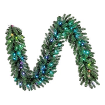 Twinkly GT90P4425P00 - LED RGBW Decorazione natalizia dimmerabile GARLAND 50xLED Wi-Fi