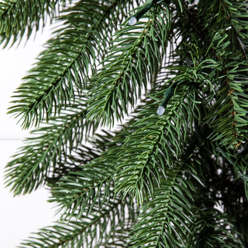 Twinkly - Ghirlanda natalizia dimmerabile LED RGBW 50 LED 2,7 m Wi-Fi