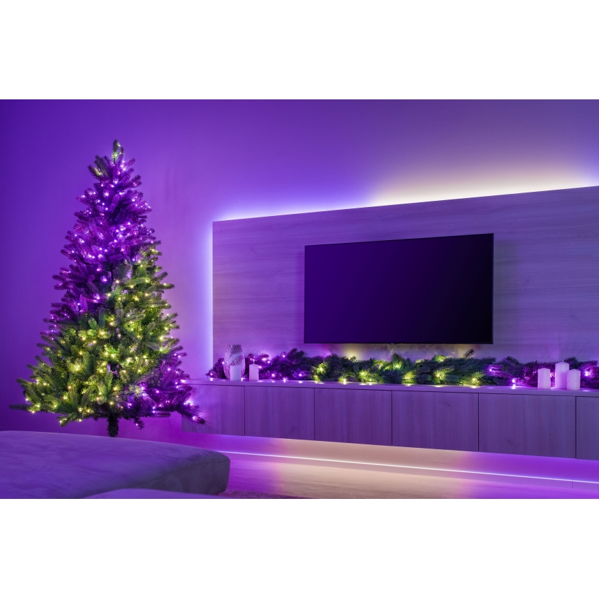 Twinkly - Albero di Natale LED RGBW dimmerabile TREE 435 LED 2,1 m Wi-Fi