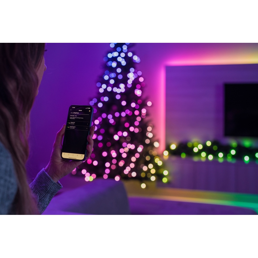 Twinkly - Albero di Natale LED RGBW dimmerabile TREE 435 LED 2,1 m Wi-Fi