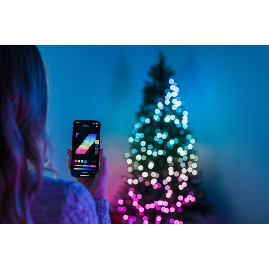 Twinkly - Albero di Natale LED RGBW dimmerabile TREE 435 LED 2,1 m Wi-Fi