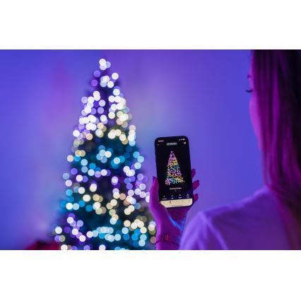Twinkly - LED RGBW Albero di Natale Dimmerabile TREE 435xLED 2,1 m Wi-Fi