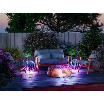 Twinkly - SPHERE decorazione da esterno dimmerabile LED RGBW 210xLED IP44 Wi-Fi