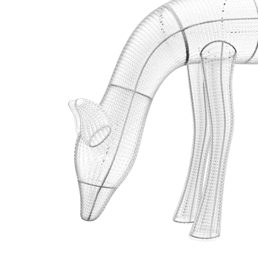 Twinkly - LED RGBW Dimmerabile renne natalizie da esterno 160xLED IP44 Wi-Fi