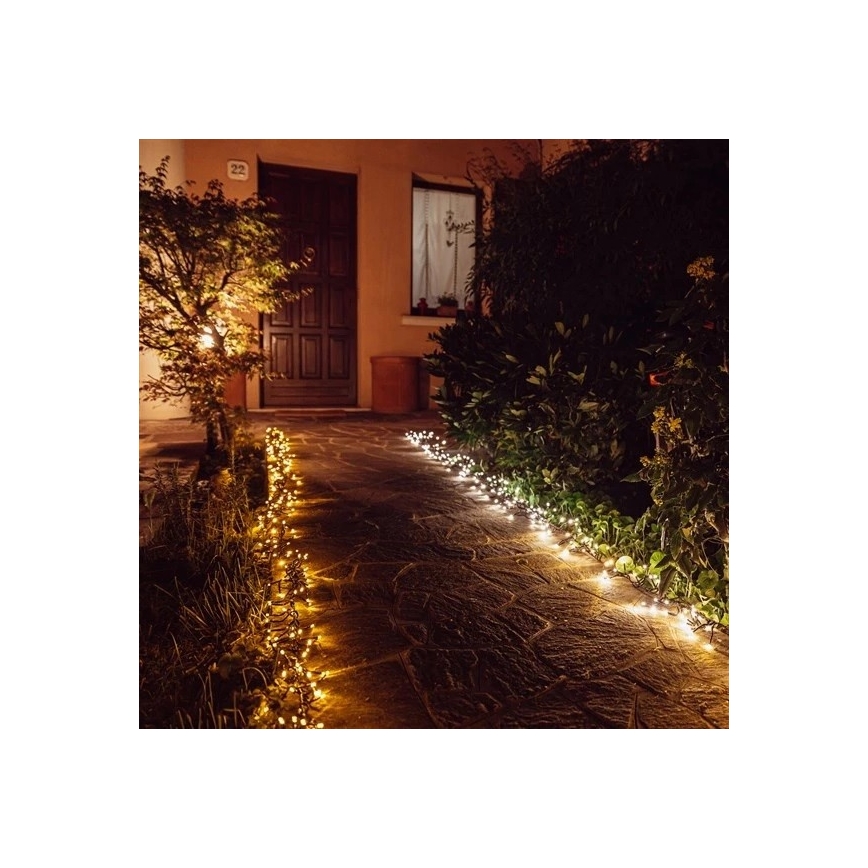 Twinkly - LED Dimmerabile per esterni strisce natalizie CLUSTER 400xLED 9,5m IP44 Wi-Fi