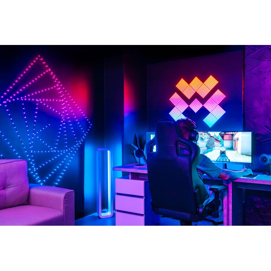 Twinkly - LED RGB Catena Dimmer Natalizia DOTS 60xLED 7 m USB Wi-Fi