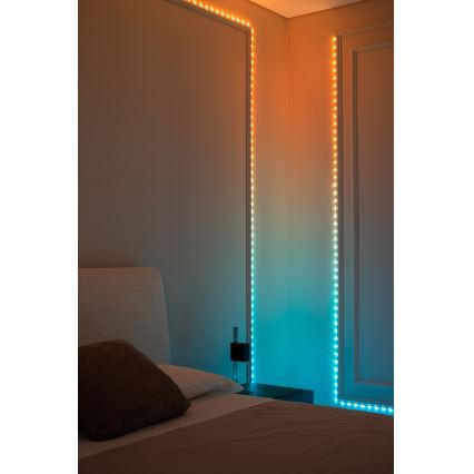 Twinkly - Catena DOTS LED RGB dimmerabile, 60 LED, 7 m, USB, Wi-Fi