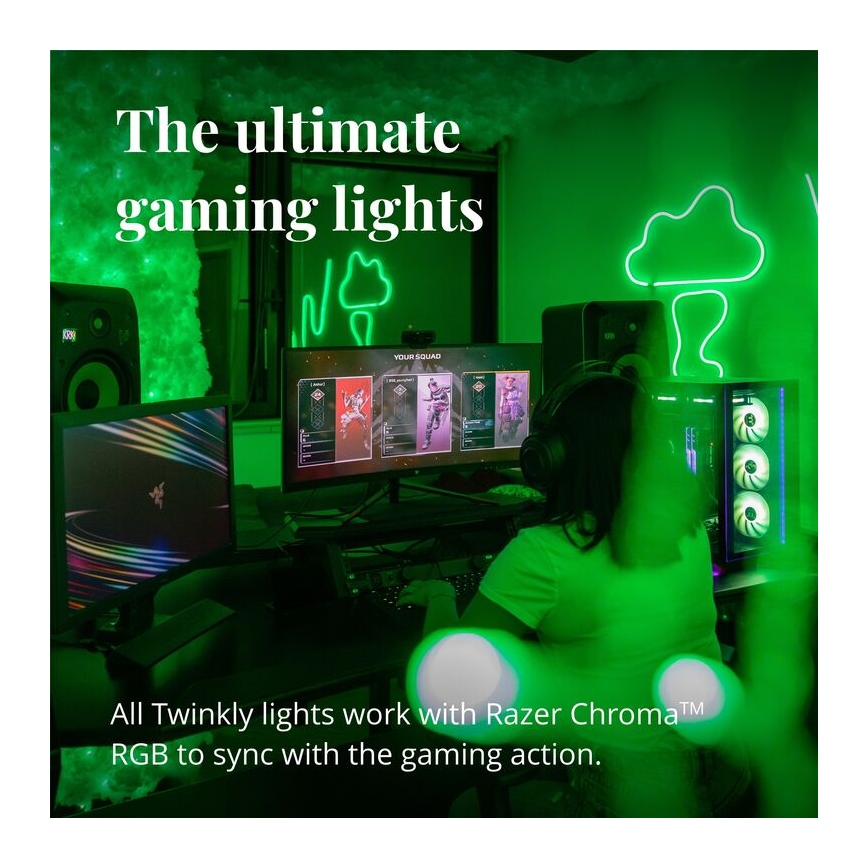 Twinkly - LED RGB Striscia dimmerabile FLEX 200xLED 2 m Wi-Fi