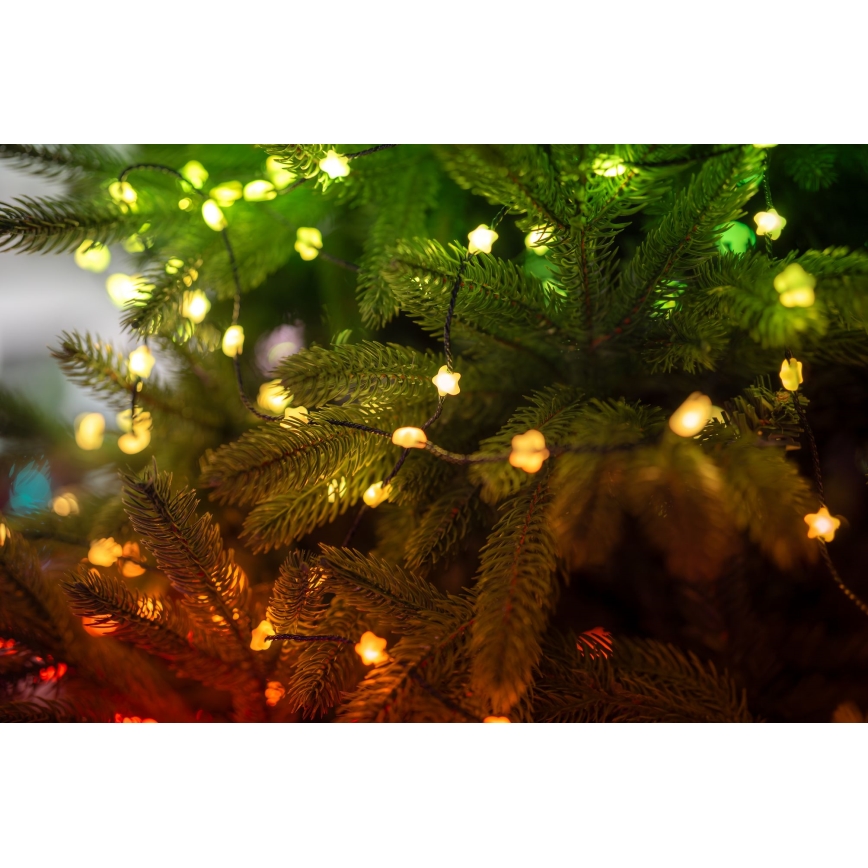 Twinkly - Catena luminosa natalizia LED RGB dimmerabile CANDIES 100xLED 8 m USB Wi-Fi