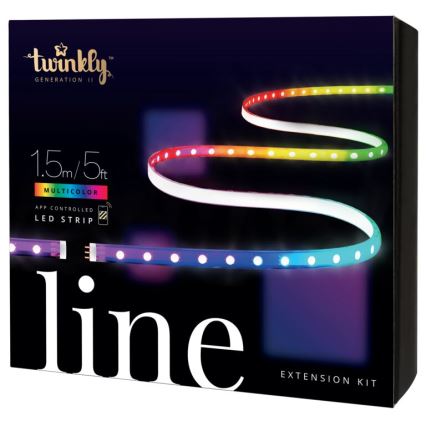 Twinkly TWL100ADP-W - Striscia di prolunga LED RGB LINE 100xLED 1,5 m Wi-Fi