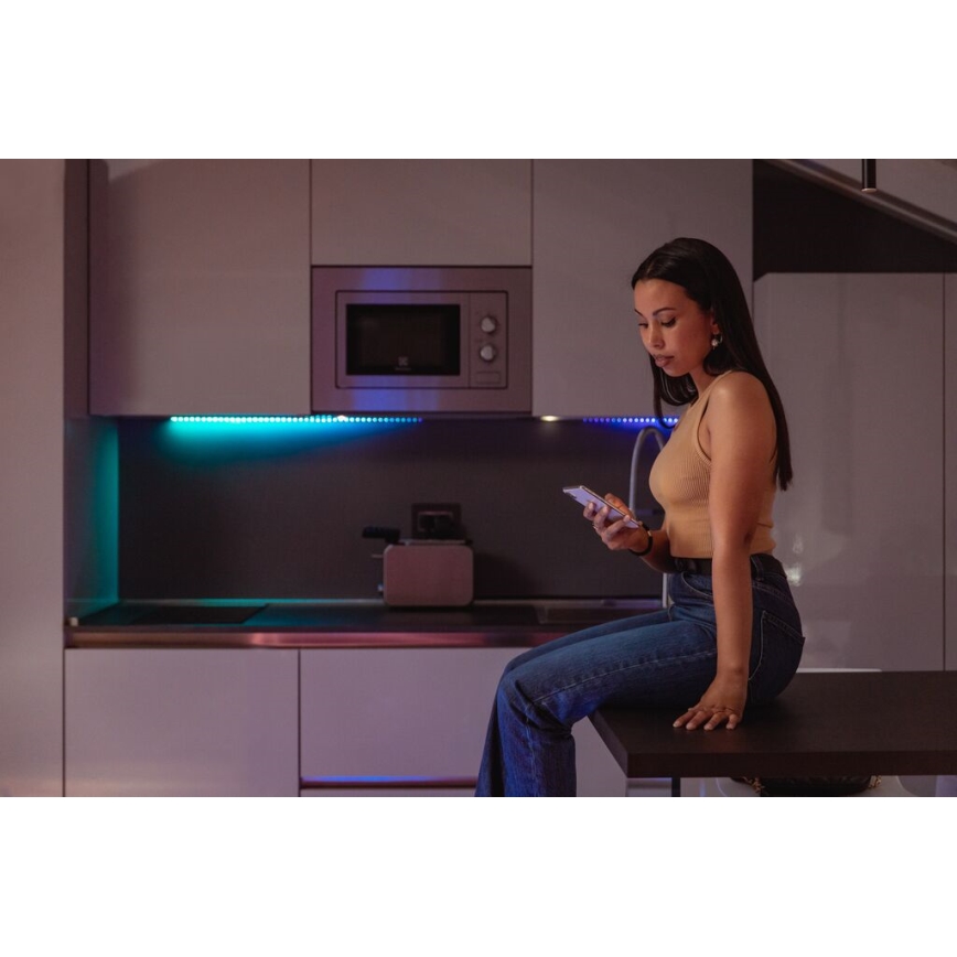 Twinkly - LED RGB Striscia dimmerabile LINE 100xLED 1,5 m Wi-Fi