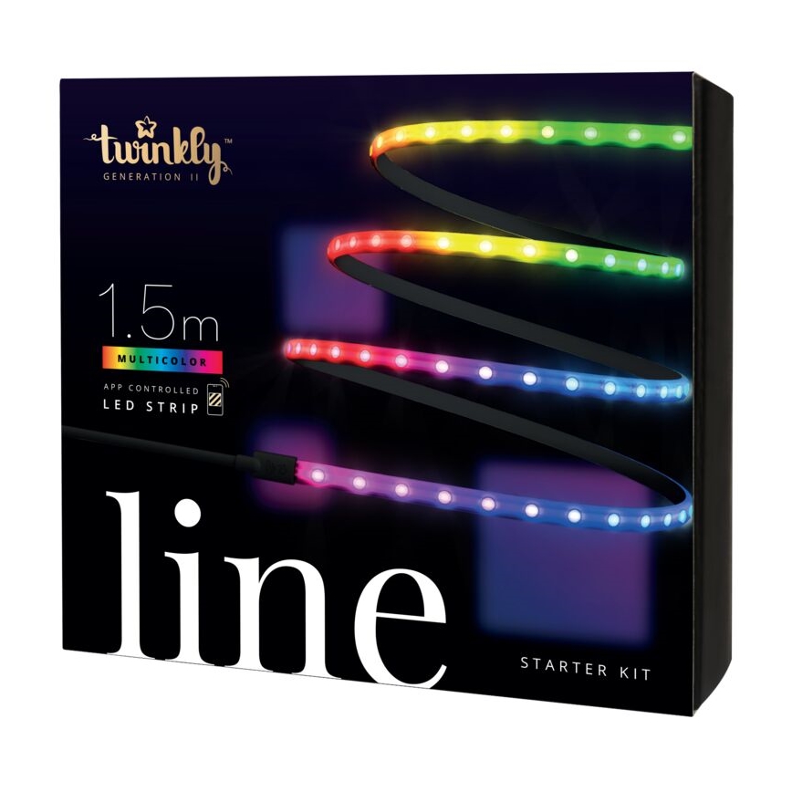 Twinkly - LED RGB Striscia dimmerabile LINE 100xLED 1,5 m Wi-Fi