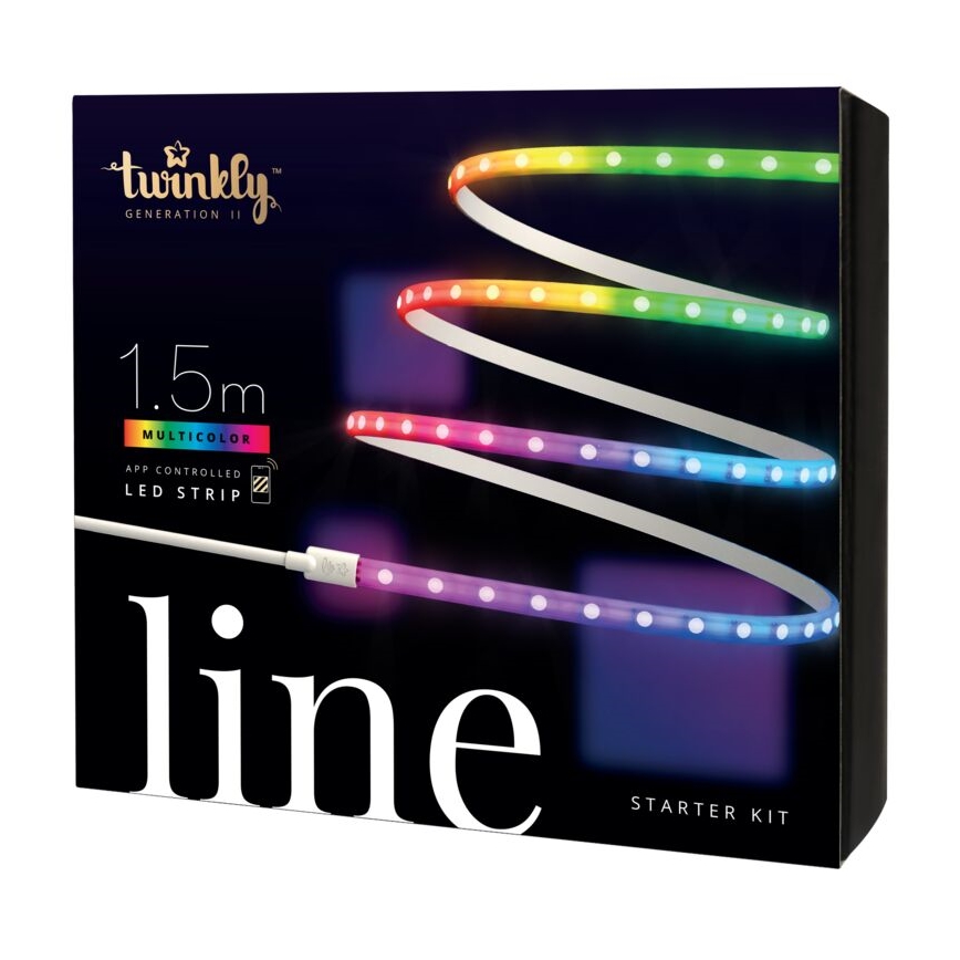 Twinkly - LED RGB Striscia dimmerabile LINE 100xLED 1,5 m Wi-Fi