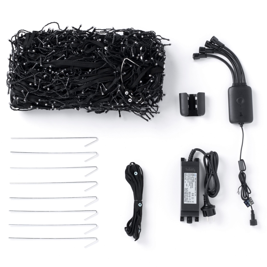 Twinkly - LED RGBW dimmerabile albero di Natale da esterno LIGHT TREE 1000xLED 6 m IP44 Wi-Fi