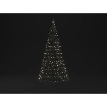 Twinkly TWP500SPP-BEU- Albero di Natale a LED RGBW per esterni 450xLED 3m IP44 Wi-Fi