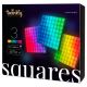 Twinkly - SET 3xLED RGB Pannello dimmerabile SQUARES 64xLED 16x16 cm Wi-Fi