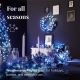 Twinkly - LED RGB Dimmerabile Ghirlanda di Natale PRE-LIT WREATH 50xLED diametro 61cm Wi-Fi