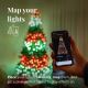 Twinkly - LED RGBW Dimmerabile per esterni Catena natalizia STRINGS 250xLED 23,5m IP44 Wi-Fi
