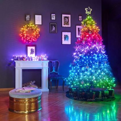 Twinkly - LED RGBW Catena natalizia per esterni dimmerabile STRINGS 250xLED 23,5m IP44 Wi-Fi