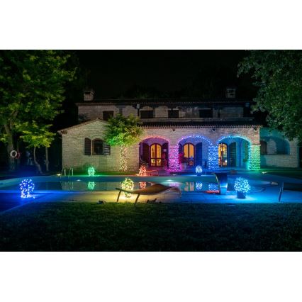 Twinkly - LED RGBW Catena natalizia per esterni dimmerabile STRINGS 250xLED 23,5m IP44 Wi-Fi