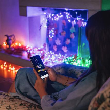 Twinkly - LED RGBW Catena di Natale dimmerabile per esterni STRINGS 250xLED 23,5m IP44 Wi-Fi