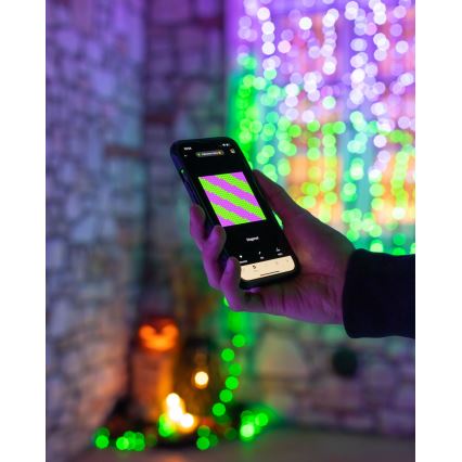 Twinkly - LED RGBW Catena di Natale dimmerabile per esterni STRINGS 250xLED 23,5m IP44 Wi-Fi