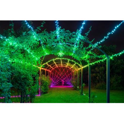 Twinkly - Catena per esterni STRINGS LED RGB dimmerabile 250xLED 23,5m IP44 Wi-Fi