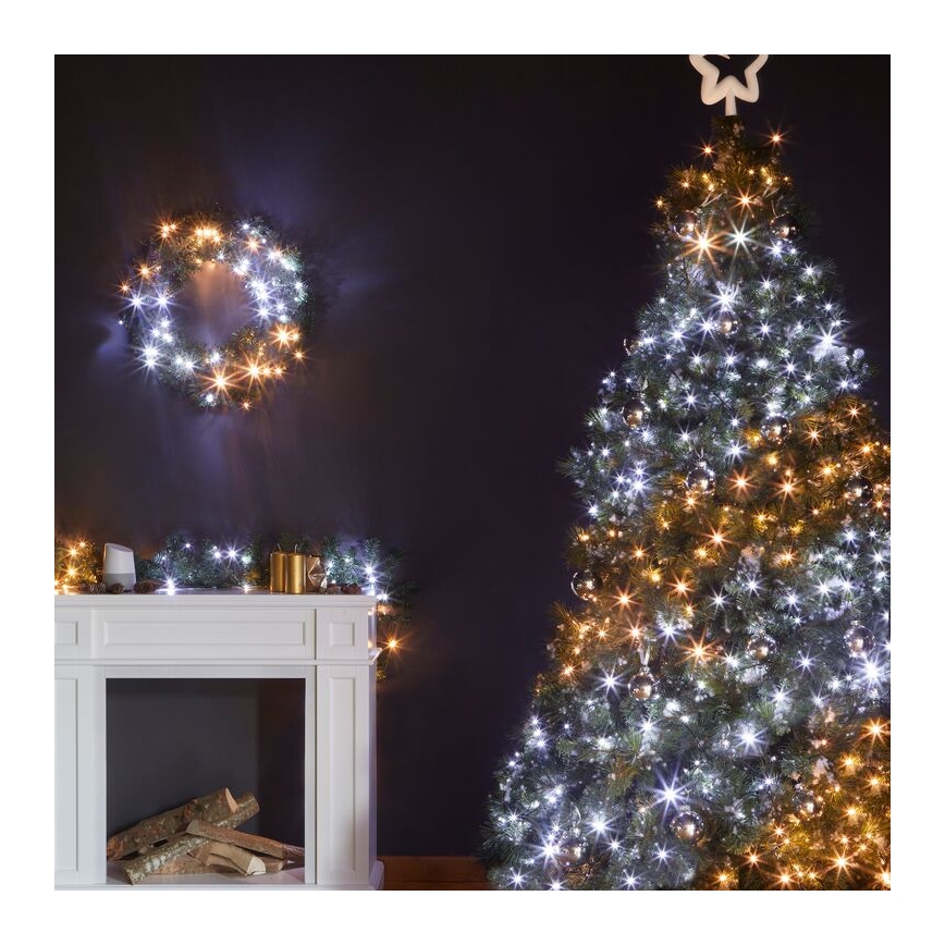 Twinkly - LED Dimmerabile per esterni strisce natalizie STRINGS 400xLED 35,5m IP44 Wi-Fi