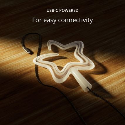 Twinkly - Stella di Natale dimmerabile a LED RGB 76xLED USB Wi-Fi