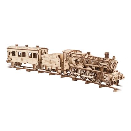 Ugears - 3D puzzle meccanico in legno Harry Potter Espresso Hogwarts